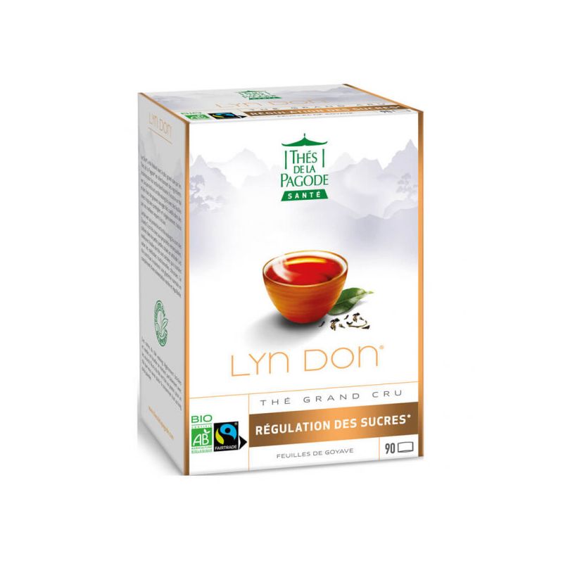 THE LYN DON 90 INFUSETTES LES THES DE LA PAGODE  dans votre magasin bio en ligne Etiketbio.eu