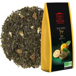 THE VERT YUZU BIO 100GR LES THES DE LA PAGODE  dans votre magasin bio en ligne Etiketbio.eu