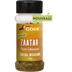 MELANGE ZAATAR FACON LIBANAISE 27GR COOK  dans votre magasin bio en ligne Etiketbio.eu