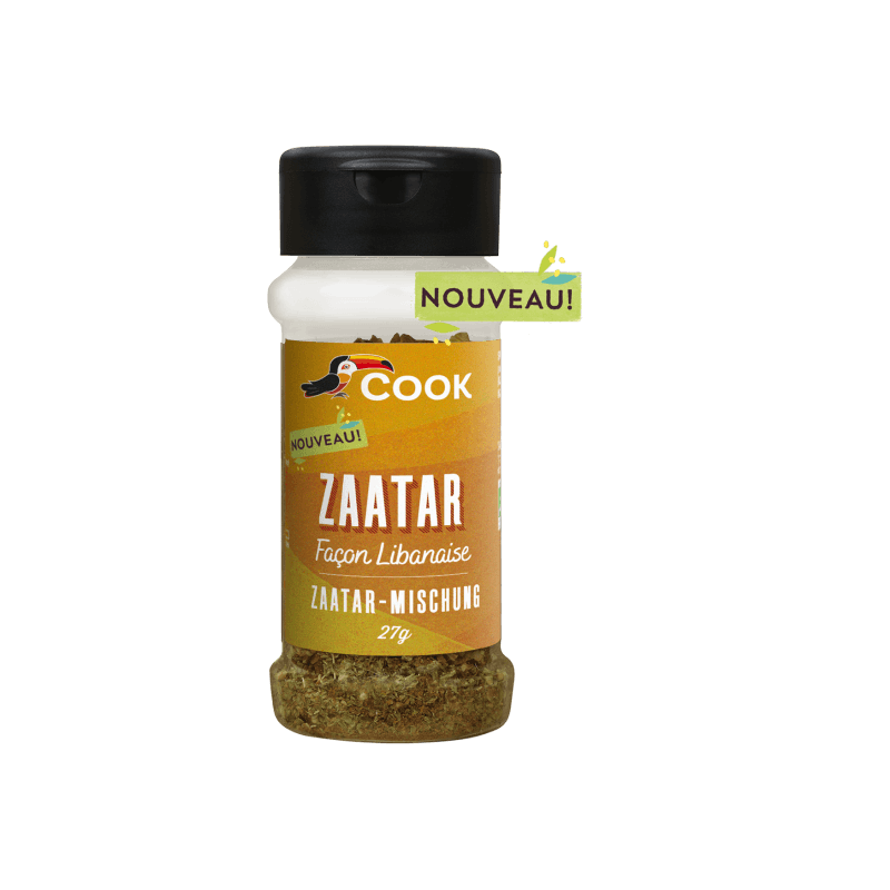 MELANGE ZAATAR FACON LIBANAISE 27GR COOK  dans votre magasin bio en ligne Etiketbio.eu