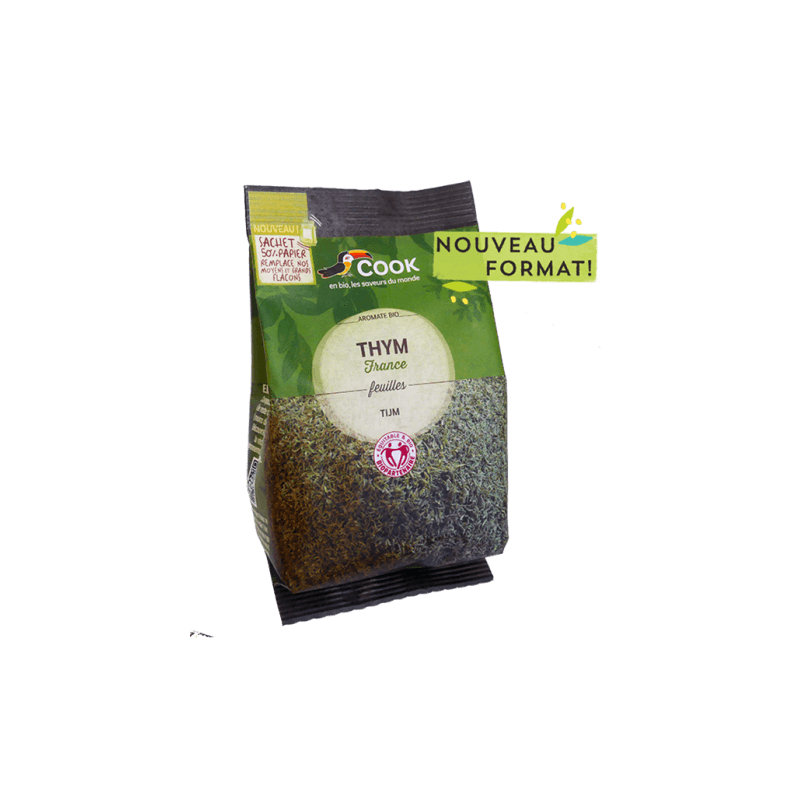 THYM FEUILLES 60GR COOK  dans votre magasin bio en ligne Etiketbio.eu