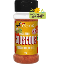 MELANGE COUSCOUS 35GR COOK  dans votre magasin bio en ligne Etiketbio.eu