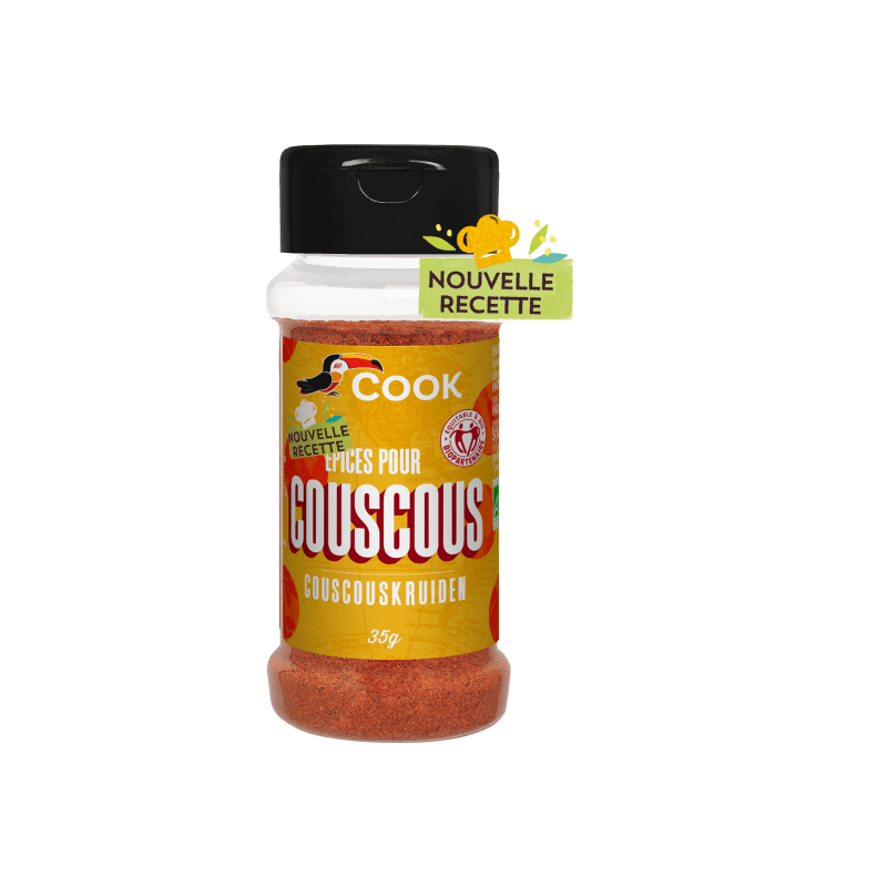 MELANGE COUSCOUS 35GR COOK  dans votre magasin bio en ligne Etiketbio.eu