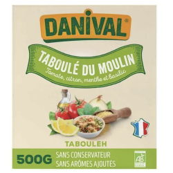 TABOULE DU MOULIN 620G DANIVAL  dans votre magasin bio en ligne Etiketbio.eu