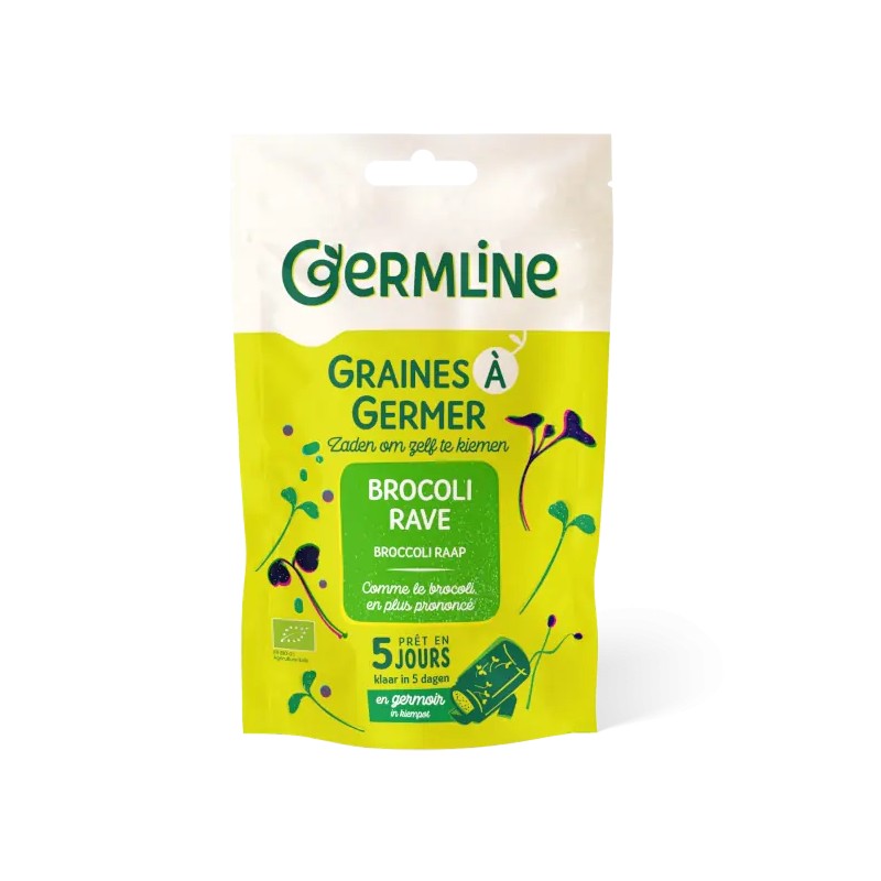 GERMLINE BROCOLI 150G GERMLINE  dans votre magasin bio en ligne Etiketbio.eu