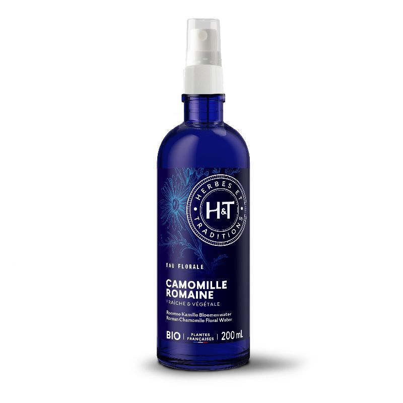 HYDROLAT CAMOMILLE ROMAINE 200ML Herbe et Traditions  dans votre magasin bio en ligne Etiketbio.eu