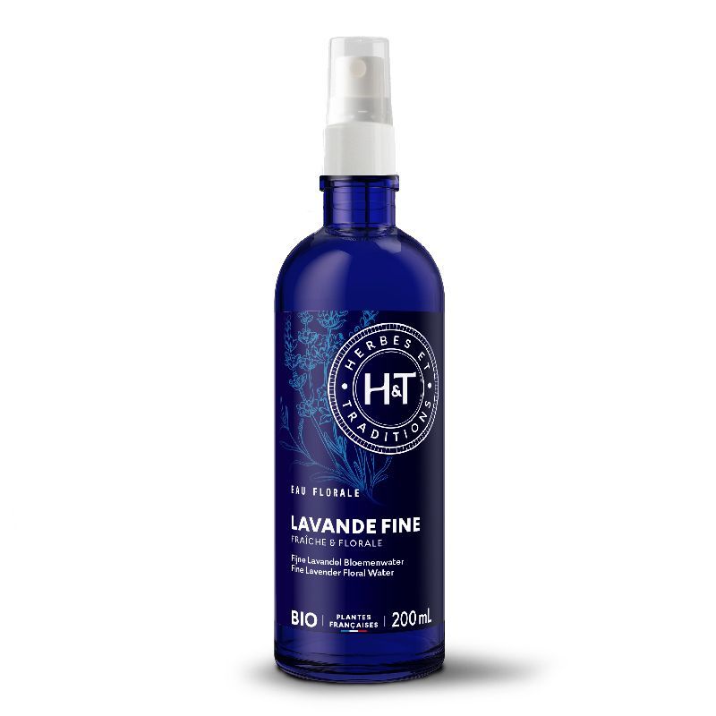 HYDROLAT LAVANDE FINE 200ML Herbe et Traditions  dans votre magasin bio en ligne Etiketbio.eu