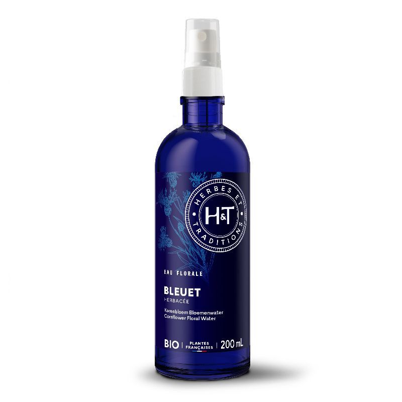 HYDROLATS BLEUET 200ML Herbe et Traditions  dans votre magasin bio en ligne Etiketbio.eu