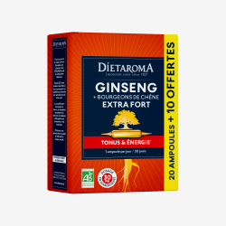 GINSENG EXTRA FORT 20+10 DIETAROMA  dans votre magasin bio en ligne Etiketbio.eu