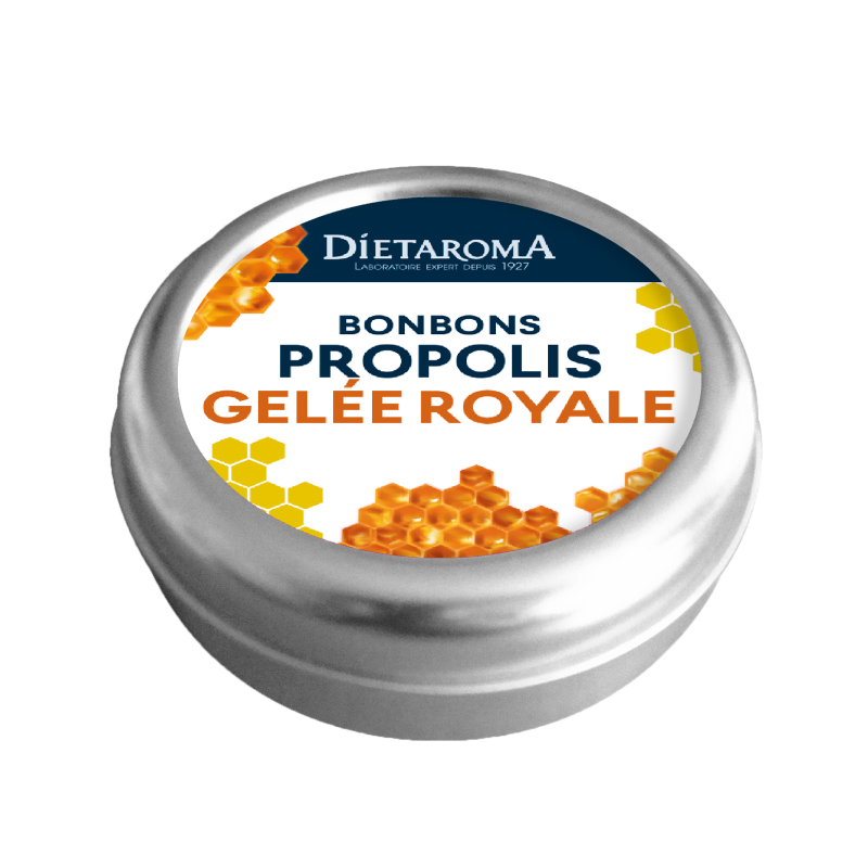 BONBONS PROPOLIS ET GELEE ROYALE 50G DIETAROMA  dans votre magasin bio en ligne Etiketbio.eu