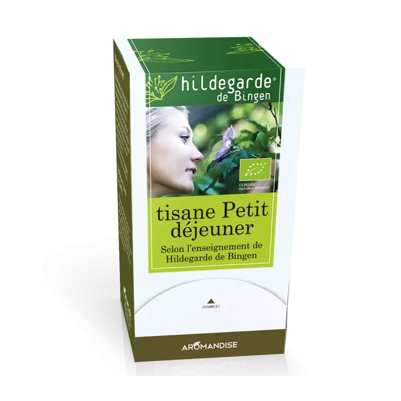 TISANE PETIT DEJ SACHETS Hildegarde de Bingen  dans votre magasin bio en ligne Etiketbio.eu