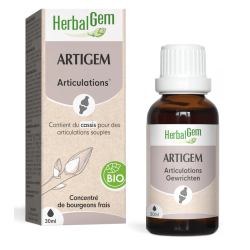 ARTIGEM BIO 30ML HERBALGEM  dans votre magasin bio en ligne Etiketbio.eu