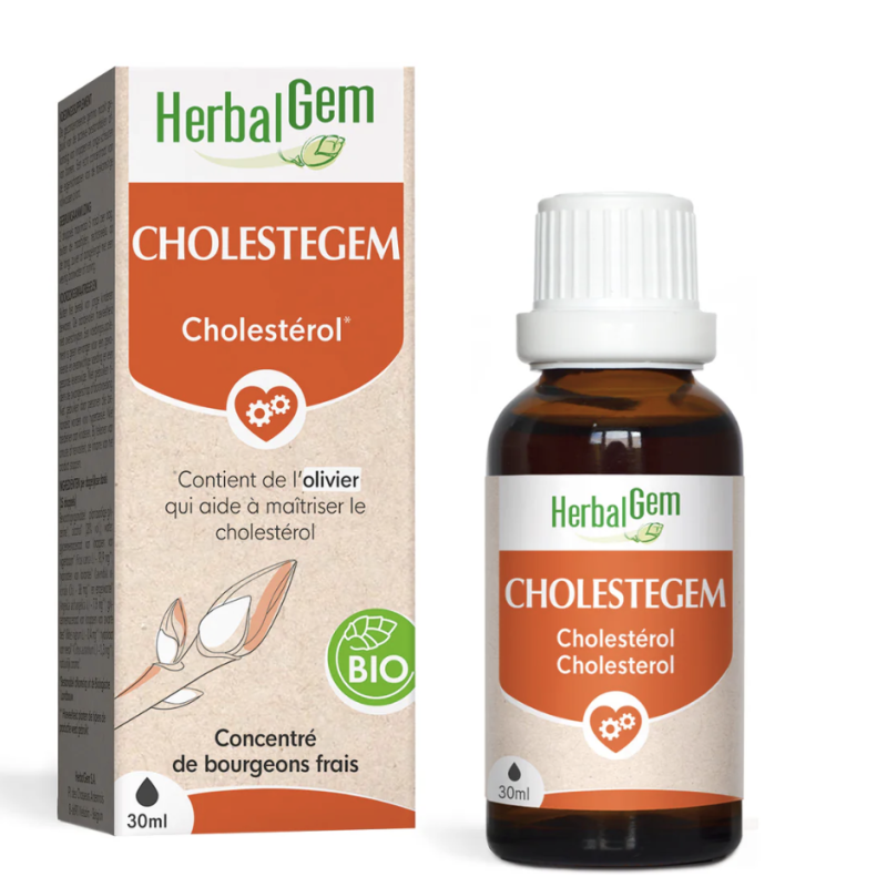 CHOLESTEGEM BIO 30 ML HERBALGEM  dans votre magasin bio en ligne Etiketbio.eu