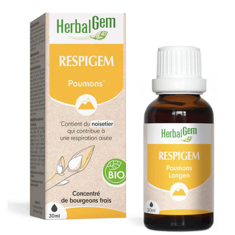 RESPIGEM BIO 30 ML HERBALGEM  dans votre magasin bio en ligne Etiketbio.eu