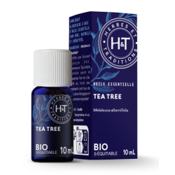 HUILE ESSENTIELLE TEA TREE 10ML Herbe et Traditions  dans votre magasin bio en ligne Etiketbio.eu