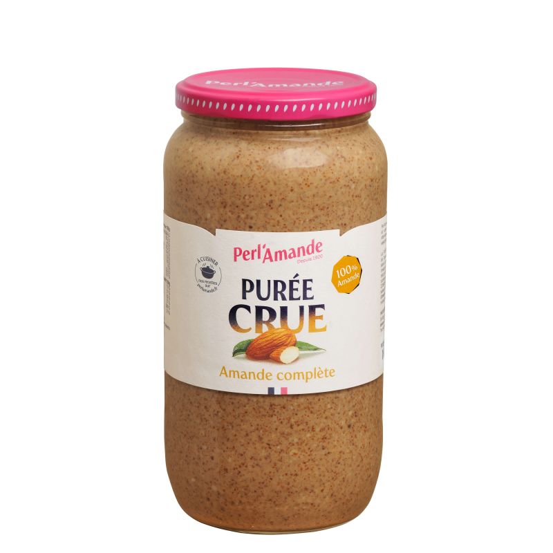 PUREE AMANDE COMPLETE 1KG PERLAMANDE  dans votre magasin bio en ligne Etiketbio.eu