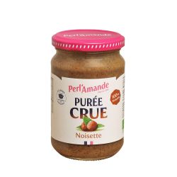 PUREE CRUE DE NOISETTES 280G PERLAMANDE  dans votre magasin bio en ligne Etiketbio.eu