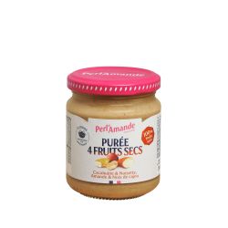 PUREE 4 FRUITS 200G PERLAMANDE  dans votre magasin bio en ligne Etiketbio.eu