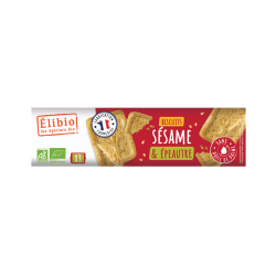 BISCUIT EPEAUTRE SESAME 150G ELIBIO  dans votre magasin bio en ligne Etiketbio.eu