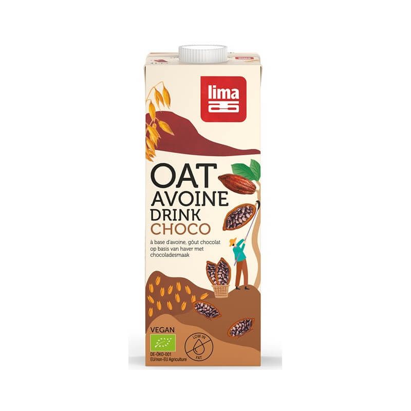 OAT DRINK CHOCO 1L LIMA  dans votre magasin bio en ligne Etiketbio.eu