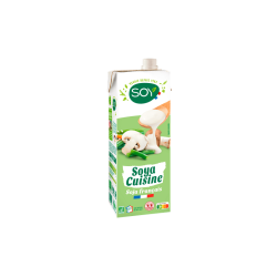 CREME DE SOJA 1L SOY  dans votre magasin bio en ligne Etiketbio.eu