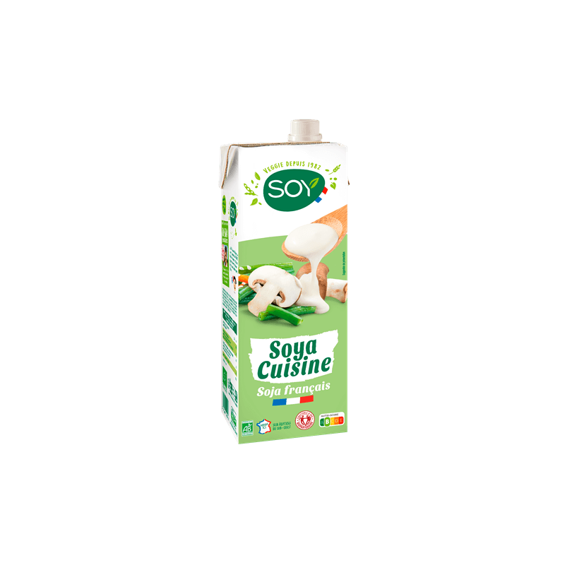 CREME DE SOJA 1L SOY  dans votre magasin bio en ligne Etiketbio.eu