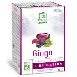 THE GINGO BIO 60 INFUSETTES LES THES DE LA PAGODE  dans votre magasin bio en ligne Etiketbio.eu