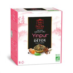 YINPUR BIO 60 INFUSETTE LES THES DE LA PAGODE  dans votre magasin bio en ligne Etiketbio.eu