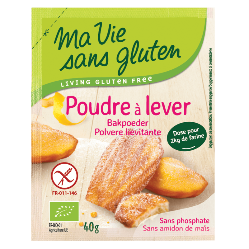 POUDRE A LEVER 4 10G 15 MA VIE SANS GLUTEN  dans votre magasin bio en ligne Etiketbio.eu