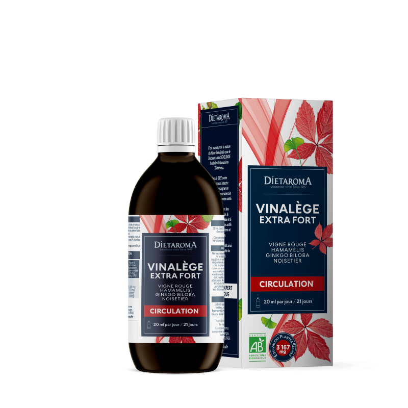 VINALEGE CIRCULATION EXTRA FORT 450ML DIETAROMA  dans votre magasin bio en ligne Etiketbio.eu