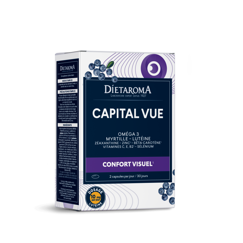 CAPITAL VUE 60 GEL DIETAROMA  dans votre magasin bio en ligne Etiketbio.eu