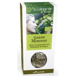 TISANE MINCEUR HILDEGARDE VRAC 50G AROMANDISE  dans votre magasin bio en ligne Etiketbio.eu