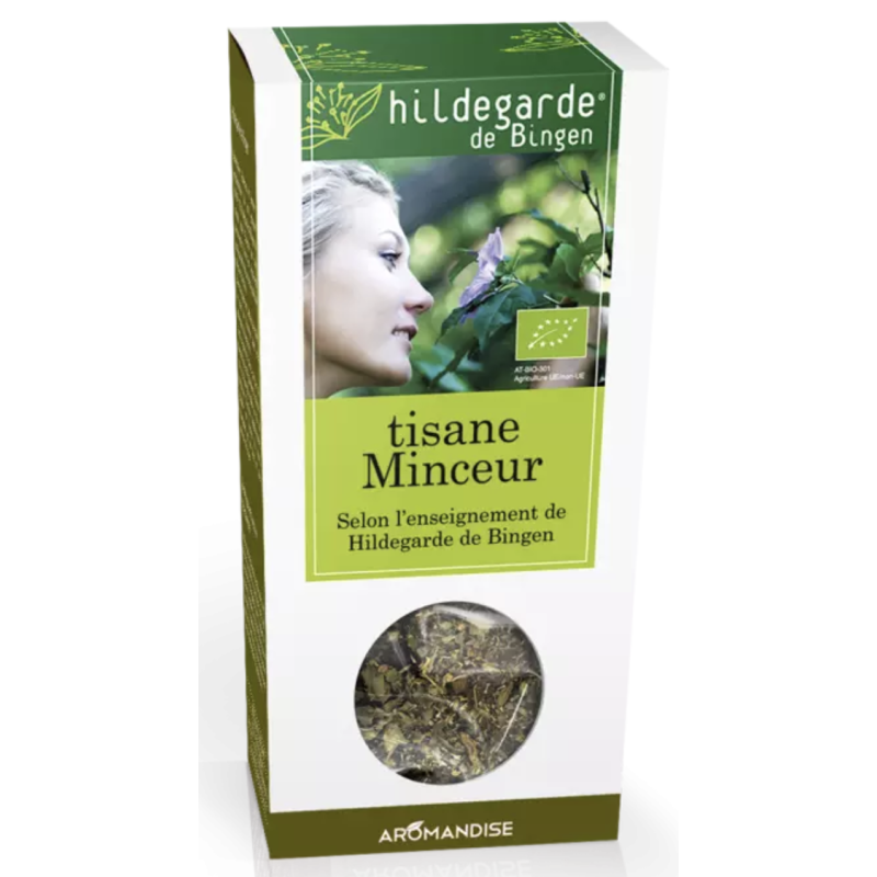 TISANE MINCEUR HILDEGARDE VRAC 50G AROMANDISE  dans votre magasin bio en ligne Etiketbio.eu