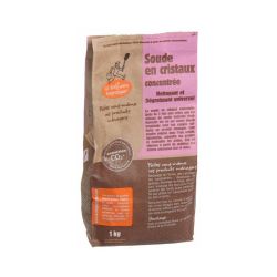 SOUDE EN CRISTAUX 1KG LA DROGERIE ECOLOGIQUE  dans votre magasin bio en ligne Etiketbio.eu