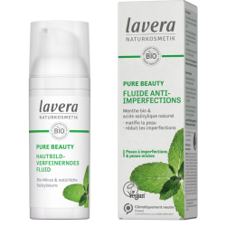 FLUIDE ANTI IMPERFECTION 50ML LAVERA  dans votre magasin bio en ligne Etiketbio.eu