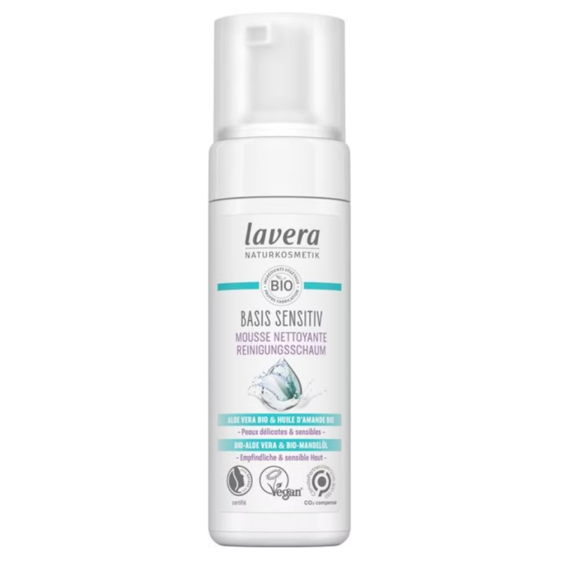 BASIS MOUSSE NETTOYANTE 150ML LAVERA  dans votre magasin bio en ligne Etiketbio.eu