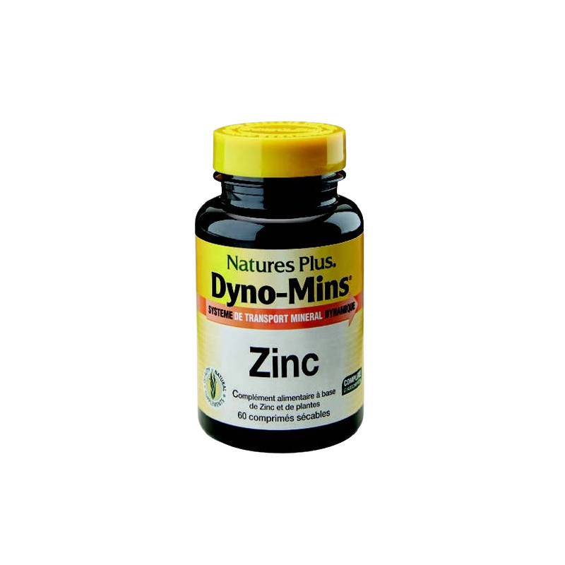 DYNO MINS ZINC NATURE PLUS  dans votre magasin bio en ligne Etiketbio.eu