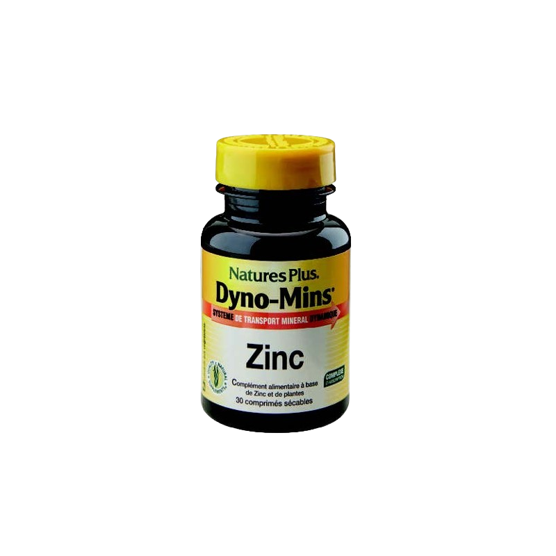 DYNO-MINS ZINC 15mg NATURE PLUS  dans votre magasin bio en ligne Etiketbio.eu