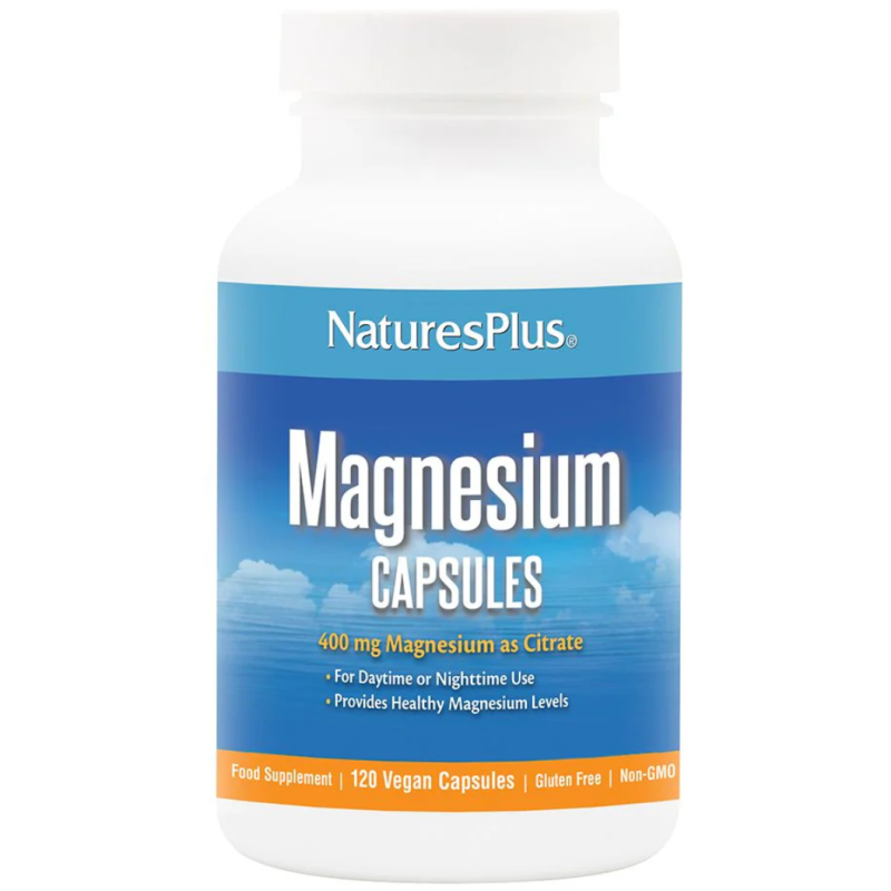 MAGNÉSIUM CAPSULES NATURE PLUS  dans votre magasin bio en ligne Etiketbio.eu