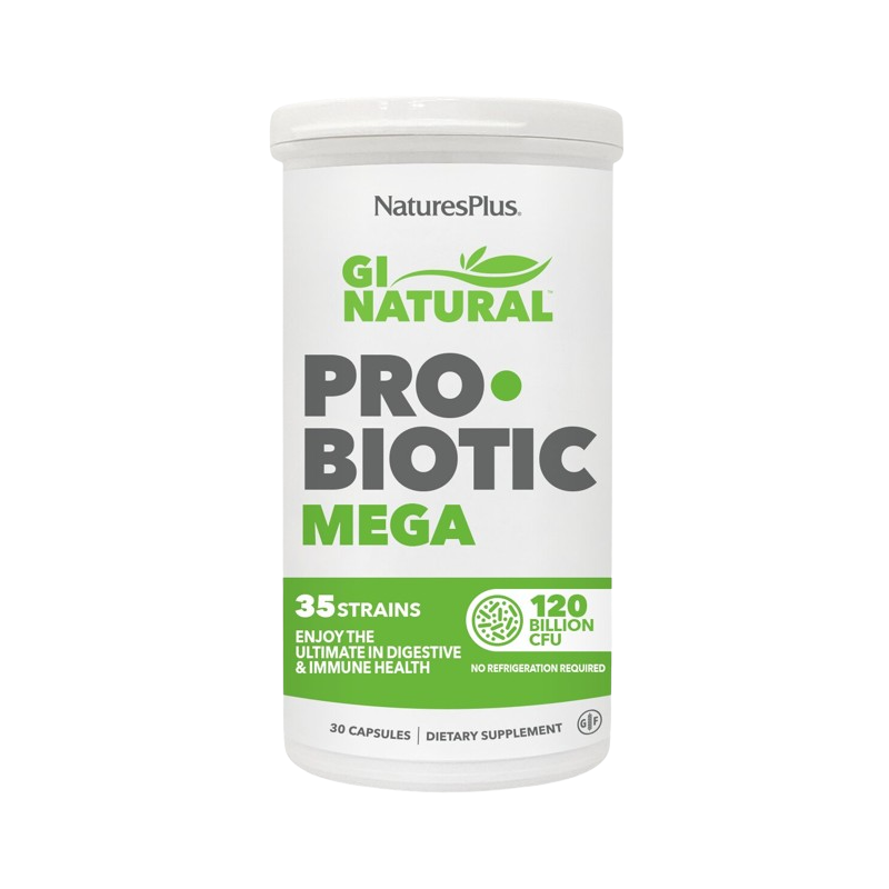 NATURAL PROBIOTIQUE MÉGA 30 gélules NATURE PLUS  dans votre magasin bio en ligne Etiketbio.eu