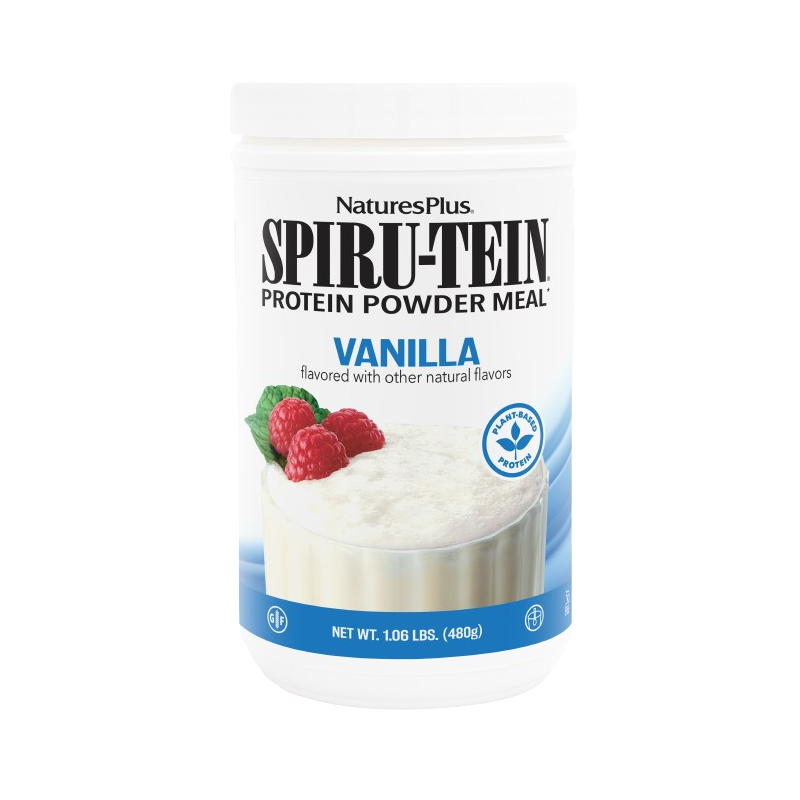 SPIRU-TEIN VANILLE 480 g NATURE PLUS  dans votre magasin bio en ligne Etiketbio.eu