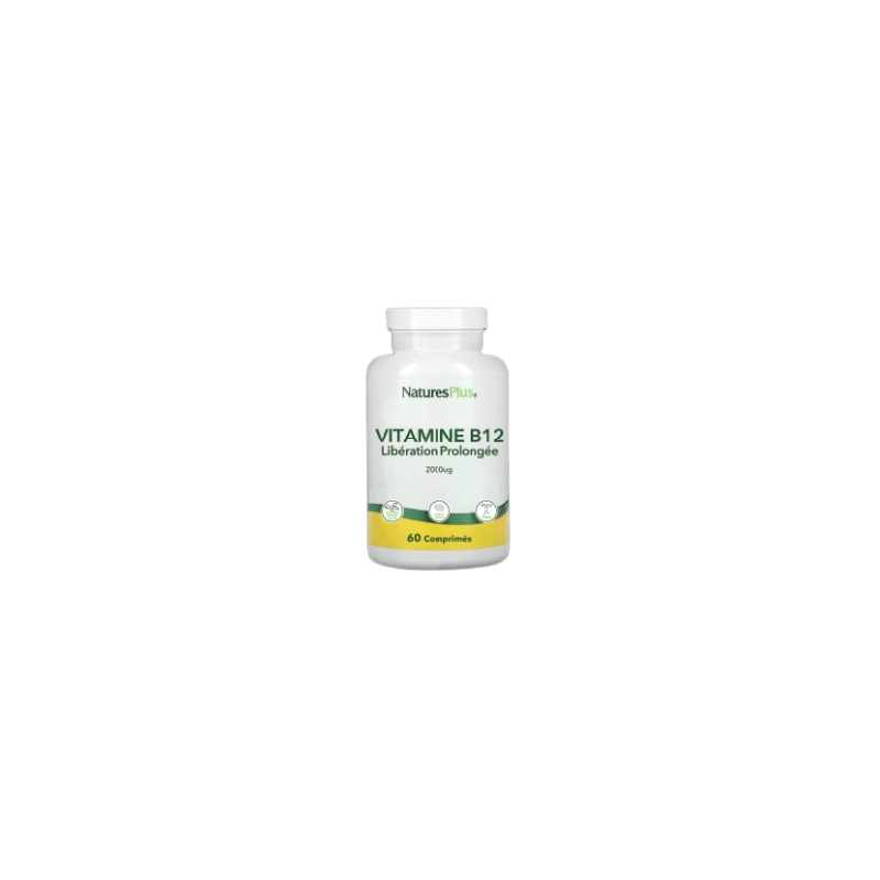 VITAMINE B12 2000 mcg 60 comp NATURE PLUS  dans votre magasin bio en ligne Etiketbio.eu