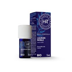 HUILE ESSENTIELLE LAURIER NOBLE 5ML Herbe et Traditions  dans votre magasin bio en ligne Etiketbio.eu