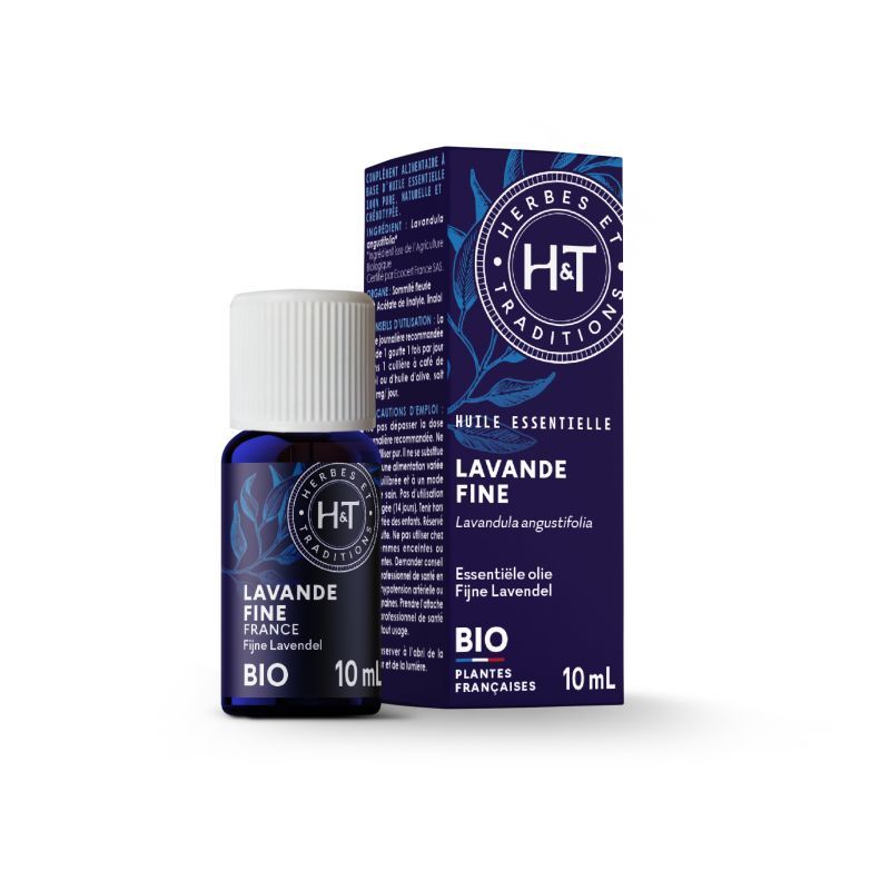 HUILE ESSENTELLE LAVANDE FINE 10 ML Herbe et Traditions  dans votre magasin bio en ligne Etiketbio.eu