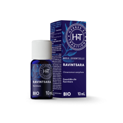 HUILE ESSENTIELLE RAVINTSARA 10 ML Herbe et Traditions  dans votre magasin bio en ligne Etiketbio.eu