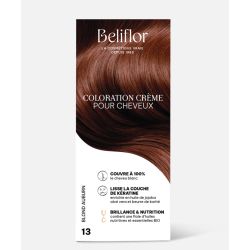 Coloration Crème n°13 Blond Auburn BELIFLOR  dans votre magasin bio en ligne Etiketbio.eu