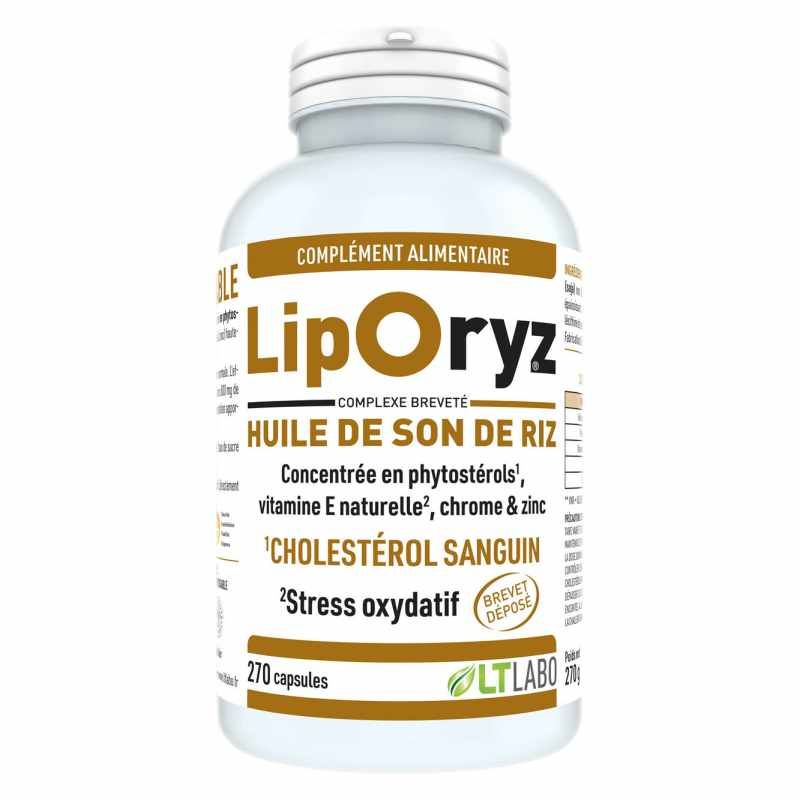 LIPORYZ 270 CAPS LT LABORATOIRE  dans votre magasin bio en ligne Etiketbio.eu