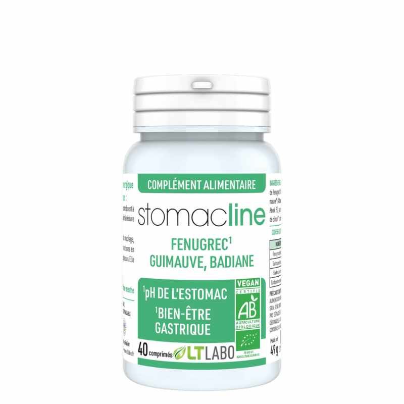 STOMACLINE BiO 40 Comprimés LT LABORATOIRE  dans votre magasin bio en ligne Etiketbio.eu