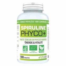 SPIRULINE PHYCO+ BiO 800+200 Comprimés LT LABORATOIRE  dans votre magasin bio en ligne Etiketbio.eu