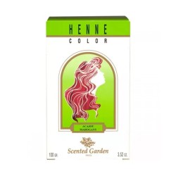 HENNE ACAJOU 100G Scented Garden  dans votre magasin bio en ligne Etiketbio.eu